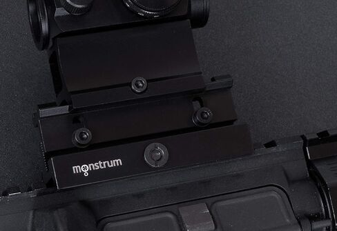 سلسلة Monstrum Lockdown قابلة للتعديل بارتفاع Picatinny Riser Mount مع إطلاق سريع | 3.5 بوصة in Saudi Arabia