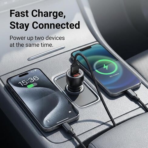 Undetectable GPS Tracker for Vehicles with Charging Port, Car Trackers for Anti-Theft & Parking Location, Real-Time Tracking Devices for Cars, No Monthly Fee/No SIM Card, for Family& Fleets（iOS Only） in Saudi Arabia