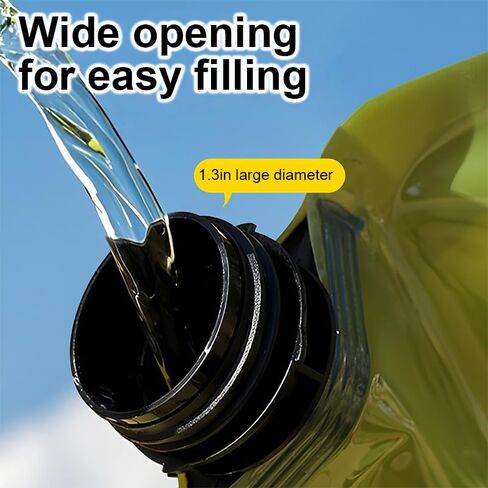 Collapsible Water Container with Spigot, 2.1Gallon(8L) Water Storage Bag, Large Capacity Camping Water Container Bag for Hiking & Outdoor Travel, Military Green in Saudi Arabia
