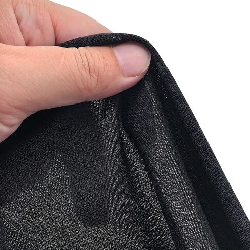 قماش شبكة مكبر الصوت، 67 بوصة × 40 بوصة، غطاء شبكي أسود رفيع بدرجة احترافية لاستعادة أنظمة الصوت للمنزل/المسرح ومكبرات صوت جديدة ذاتية الصنع (خفيفة الوزن ومرنة وشفافة الصوت) in Kuwait