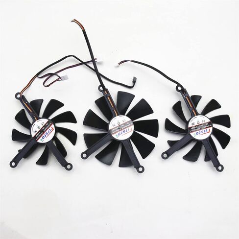 BestParts NEW Cooling Fan Replacement for Graphics Card Video Card XFX RX5700XT 5600XT 5700 in Saudi Arabia