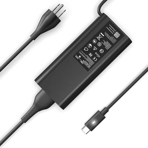 بديل لشاحن الكمبيوتر المحمول Dell 130W USB C Computer XPS 15 17 9575 9500 9510 9520 9530 9700 9710 9720 9730، الدقة 5470 5480 5550 5560 5570 3560 3570 3571 2in1، نوع خط العرض C محول سلك الطاقة in Kuwait