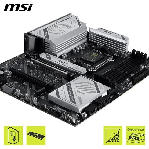 MSI MAG X870E Gaming MAX WiFi Motherboard, ATX - Supports AMD Ryzen 9000/8000 / 7000 Processors, AM5 - DDR5 Memory Boost (up to 8200+ MT/s OC), PCIe 5.0 x16, M.2 Gen5, Wi-Fi 7, 5G LAN in Saudi Arabia