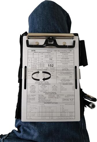Pilot Kneeboard for Pad mini 6 – 3-in-1 Aviation Knee Board with Aluminum Clipboard, VFR Placard in Saudi Arabia
