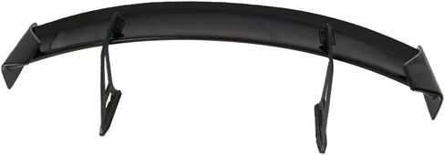 59 Inch GT Style Universal Wing Rear Trunk Spoiler Wing Gloss Black Compatible with Sedan Coupe Hatchback Universal Car Rear Trunk Spoiler GT4 RS Style Wing Gloss Black in Saudi Arabia