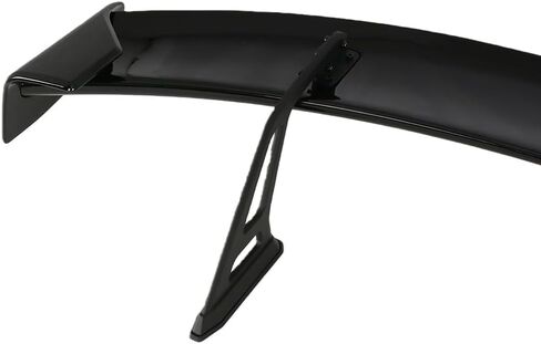 59 Inch GT Style Universal Wing Rear Trunk Spoiler Wing Gloss Black Compatible with Sedan Coupe Hatchback Universal Car Rear Trunk Spoiler GT4 RS Style Wing Gloss Black in Saudi Arabia