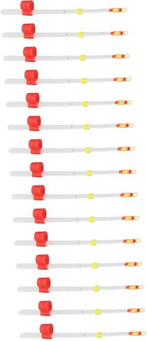Mini Winter Ice Fishing Rod Top Tip Durable Extension Rods for Outdoor Fishing Lake Ocean Boat 15pcs Tackle ABS in Saudi Arabia