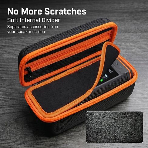Portable Hard Carrying Case for Bushnell Golf Wingman HD GPS Speaker, Golf Speaker Storage Holder with Screen Protection Design and Shoulder Strap for Charging Cable Accessories in Saudi Arabia