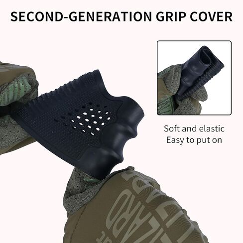 Tactical Glock Grip Glove Sleeve, 3-Pack Slip-On Gun Grips for Glock 17, 18, 19, 19x, 20, 21, 22, 23, 25, 31, 32, 34, 35, 37, 38, 41, 44, 45, P1, M92, 1911, 92F in Saudi Arabia