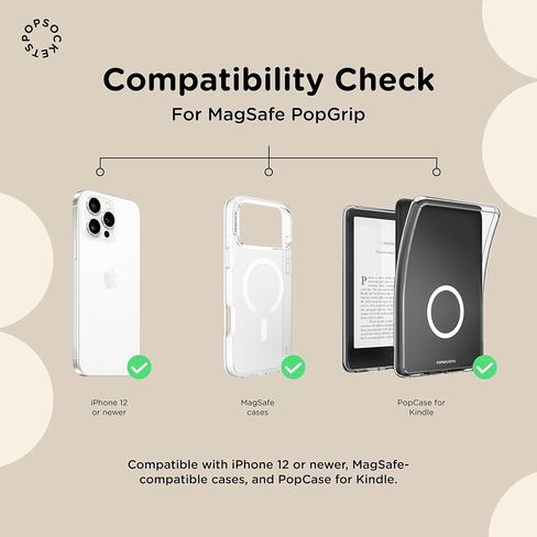 مقبض هاتف PopSockets لـ MagSafe، حامل مغناطيسي، حامل الهاتف، أصفر - أصفر زبدة in Saudi Arabia