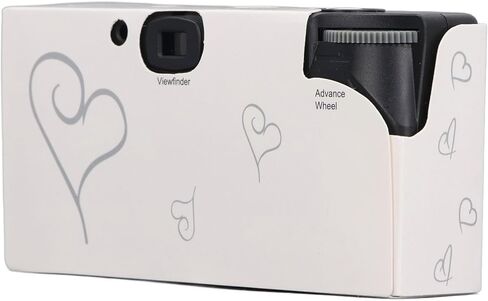 Yosoo Health Gear Disposable Camera, Retro Film Camera with Flash, 27 Exposures, 35mm Color Film, for Anniversary Travel, Camping, Wedding in Saudi Arabia
