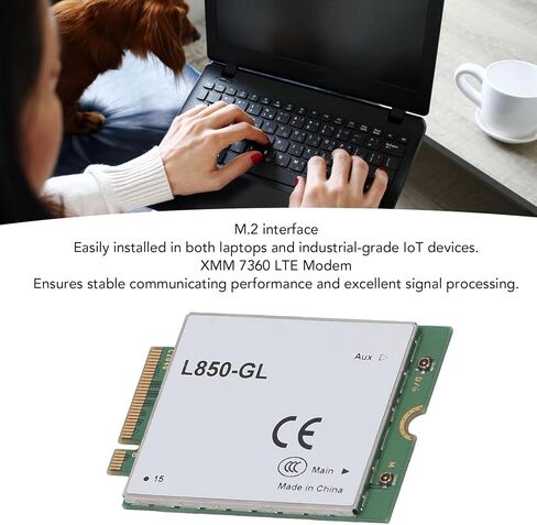 4G LTE M.2 7360 LTE Modem WWAN Module for Laptop with LTE FDD B1 B2 B3 B4 B5 B7 B8 B11 B12 B13 B17 B18 B19 B20 B21 B26 B30 B66,LTE TDD B38 B39 B40 B41,UMTS,HSPA, 3G, WCDMA in Saudi Arabia