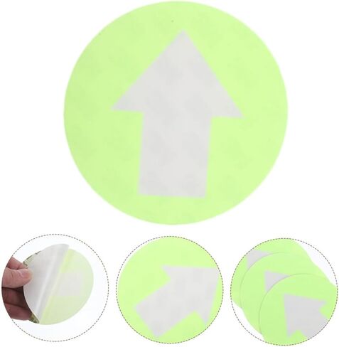 20pcs Reflective Trail Markers Waterproof Arrow Direction Signs for Outdoor Camping Hunting and Hiking Adhesive PVC Reflective Markers in Saudi Arabia