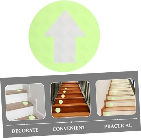 20pcs Reflective Trail Markers Waterproof Arrow Direction Signs for Outdoor Camping Hunting and Hiking Adhesive PVC Reflective Markers in Saudi Arabia