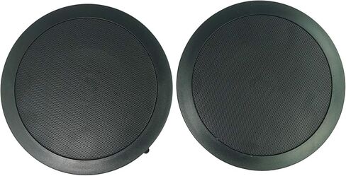 Rockville RCS180-6 Bundle: 184W 6-Zone 70V Commercial Amplifier, (10) CC65T 6.5" Ceiling Speakers 40W RMS 8-Ohm/70V Taps, Bluetooth, USB/SD Inputs, FM Radio, for Restaurants & Office, 11-Items in Saudi Arabia