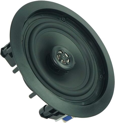Rockville RCS180-6 Bundle: 184W 6-Zone 70V Commercial Amplifier, (10) CC65T 6.5" Ceiling Speakers 40W RMS 8-Ohm/70V Taps, Bluetooth, USB/SD Inputs, FM Radio, for Restaurants & Office, 11-Items in Saudi Arabia