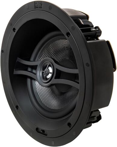 OSD Audio 8" Angled in-Ceiling Speaker – Trimless Design with Pivoting Tweeter for 3D Audio & Immersive Home Theater Surround Sound, Single BK-R83A in Saudi Arabia