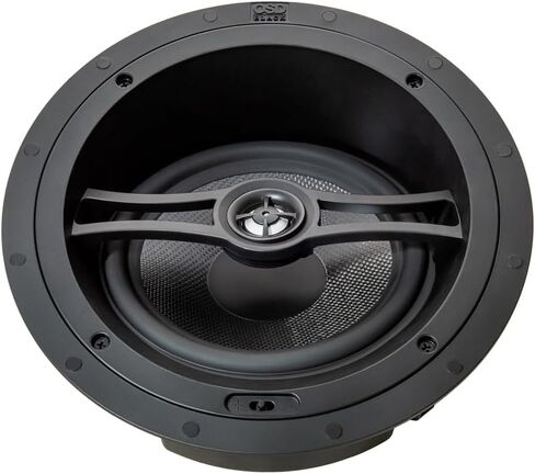 OSD Audio 8" Angled in-Ceiling Speaker – Trimless Design with Pivoting Tweeter for 3D Audio & Immersive Home Theater Surround Sound, Single BK-R83A in Saudi Arabia