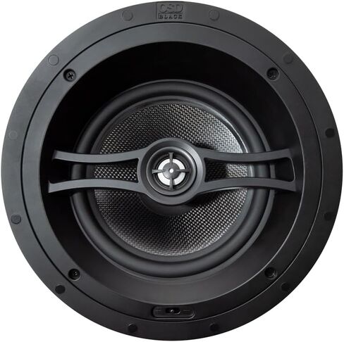 OSD Audio 8" Angled in-Ceiling Speaker – Trimless Design with Pivoting Tweeter for 3D Audio & Immersive Home Theater Surround Sound, Single BK-R83A in Saudi Arabia