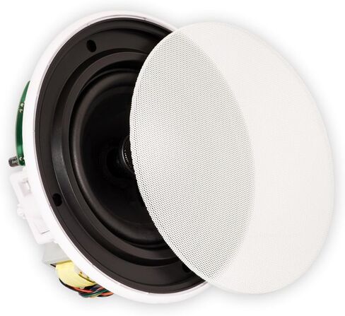 TSQ670 Flush Mount 70 Volt In Ceiling Speakers with 6.5" Woofers Quick Install 8 Pair Pack in Saudi Arabia