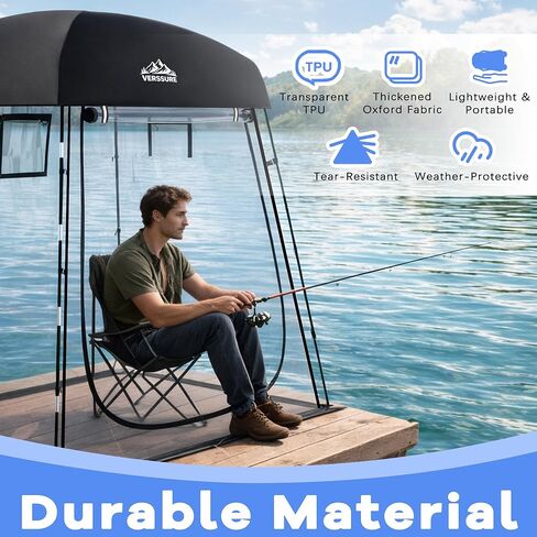 Sports Tent Fits 2-4 Persons,Waterproof Sport Tents Shelter, 6.2FT Height Portable Clear Bubble Tent, Weather Pod for Sports Watching,Camping and Outdoor Activities in Saudi Arabia