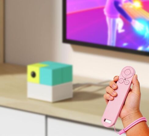 Silicone Remote Case for Nex Playground Game System, Protective (Anti-Slip) Shockproof Lightweight Remote Cover, Pink in Saudi Arabia