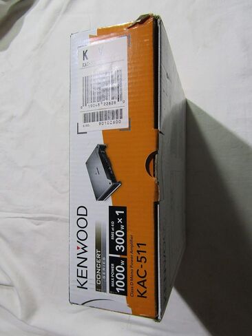 Kenwood KAC-511 Class D Mono Digital Bass Boost Power Amplifier 1000 Watts (Renewed) in Saudi Arabia