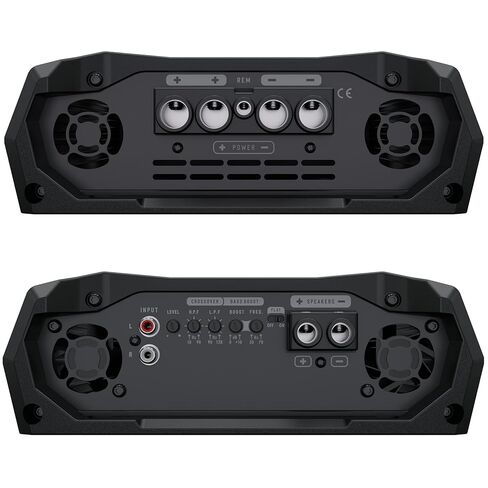 Stetsom Bravo Full 8000 2 Ohms Mono Car Amplifier, 8000.1 8K Watts RMS, 2Ω Stable Car Audio, HD Sound Quality, Crossover & Bass Boost, Car Stereo Speaker Subwoofer MD, Smart Coolers in Saudi Arabia