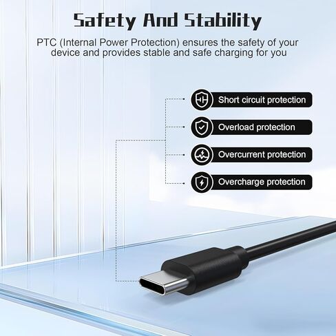 Zosvoses USB C Charging Cable Compatible with Xbox Series X/S, PS5, PS5 DualSense, Switch, Switch Pro, Switch Lite Controller, Steam Deck, 6.6ft in Saudi Arabia