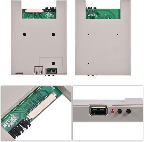 SUNGOOYUE SFRM72 DU26 USB Floppy Drive Emulator, Plug and Play High Security Data Protection, User Friendly, with Built in Memory for BENS Embroidery Machine 720KB Floppy in Kuwait