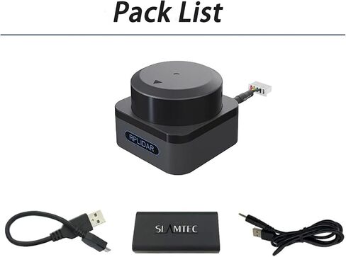 RPLIDAR S3 dToF LiDAR Sensor - 40m Range, 32KHz Sampling, 80,000 Lux Sunlight Immunity, Ultra-Compact 360° Laser Radar for ROS, AGV, Service Robots (UART/USB) in Saudi Arabia