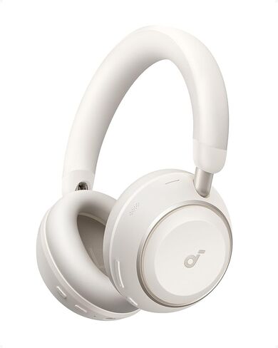 سماعات Soundcore Space 2 من Anker، سماعات رأس بخاصية إلغاء الضوضاء النشطة مع حافظة واقية، ملاءمة مريحة، وقت تشغيل 50 ساعة، صوت لاسلكي LDAC عالي الدقة، اتصال مزدوج، مكالمات واضحة، بلوتوث 6.1، وضع القيلولة in Saudi Arabia