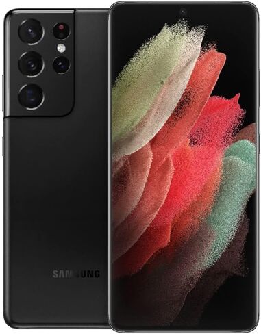 Samsung Galaxy S21 Ultra 5G | مصنع فتح الهاتف الخلوي Android | الولايات المتحدة الإصدار 5G الهاتف الذكي | كاميرا مؤيدة للجودة ، فيديو 8K ، 108 ميجابكسل عالية الدقة | 512GB ، Phantom Black (SM-G998UZKFXAA) (متجدد) in Saudi Arabia