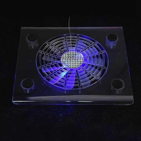 Ultra Quiet USB Notebook Cooler Cooling Pad Fans with LED RGB Lights for PS4/PS3/Laptop in Saudi Arabia