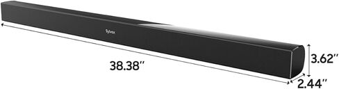 SYLVOX 43" Outdoor Smart TV with Soundbar, 4K Weatherproof TV for Patio & Backyard, 700-Nit Brightness, IP55 Waterproof, Partial Sun (Patio Series) in Saudi Arabia