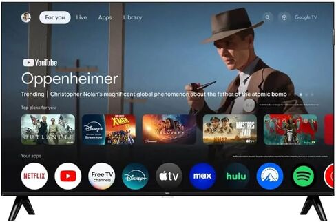 تلفزيون TCL 32 بوصة فئة Q3K (1080 بكسل) FHD QLED Smart Google TV (2024) (متجدد) in Saudi Arabia
