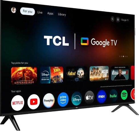 تلفزيون TCL 32 بوصة فئة Q3K (1080 بكسل) FHD QLED Smart Google TV (2024) (متجدد) in Saudi Arabia