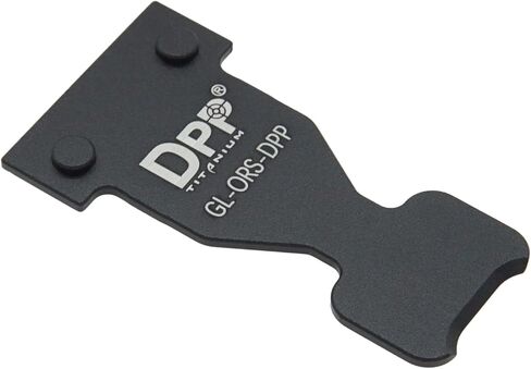 لوحة محول بصمة القدم DPP Titanium DeltaPoint Pro لجهاز Glock Gen 6 ORS، متوافقة مع Vortex Defender XL/ST، Venom Encycled & Holosun SCS 320 - GL-ORS-DPP in Kuwait