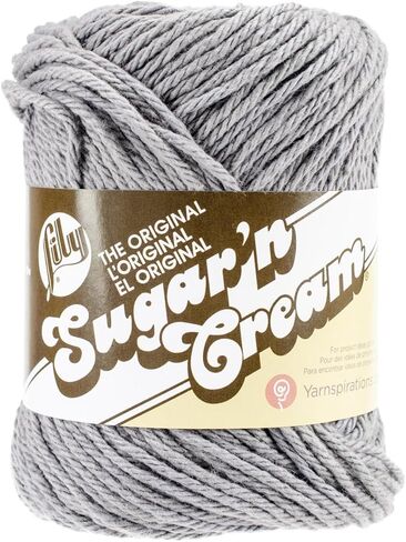 مجموعة خيوط Lily Sugar 'n Cream Stripes 100% قطن صوفي #4 الوزن (مزيج ليلي 228) in Kuwait