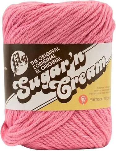 مجموعة خيوط Lily Sugar 'n Cream Stripes 100% قطن صوفي #4 الوزن (مزيج ليلي 228) in Kuwait
