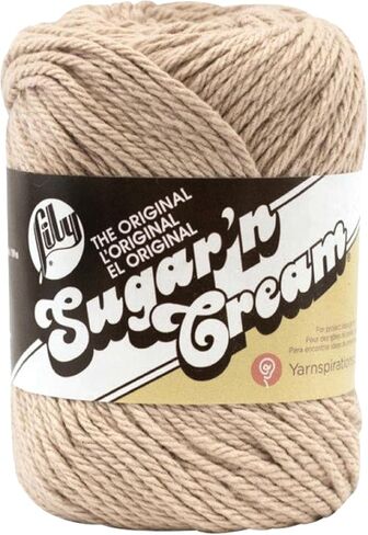 مجموعة خيوط Lily Sugar 'n Cream Stripes 100% قطن صوفي #4 الوزن (مزيج ليلي 228) in Kuwait