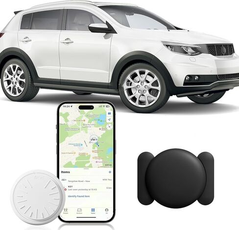 جهاز تعقب GPS للمركبات - أجهزة تتبع مخفية للسيارات، جهاز تعقب GPS بدون رسوم شهرية، جهاز تعقب السيارة مع الموقع في الوقت الحقيقي، جهاز تعقب مدمج، يعمل مع iOS وAndroid (1-P) in Kuwait