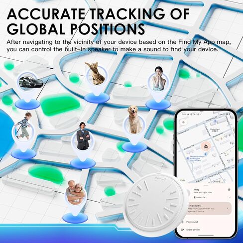 جهاز تعقب GPS للمركبات - أجهزة تتبع مخفية للسيارات، جهاز تعقب GPS بدون رسوم شهرية، جهاز تعقب السيارة مع الموقع في الوقت الحقيقي، جهاز تعقب مدمج، يعمل مع iOS وAndroid (1-P) in Kuwait