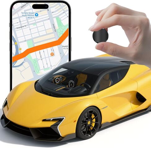 GPS Tracker for Vehicles, Kids, Pets & Assets - Real-Time Mini Tracking Device with SIM Card Support, No Subscription Required, Magnetic & Waterproof in Saudi Arabia