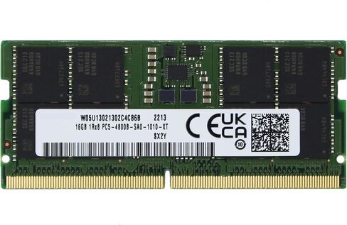 Factory Original 16GB (1x16GB) Compatible with Dell Latitude, Inspiron, XPS, Alienware Laptop Notebook DDR5 4800MHz PC5-38400 SODIMM 1Rx8 CL40 1.1v 262 Pin Memory Module Upgrade RAM Adamanta in Saudi Arabia