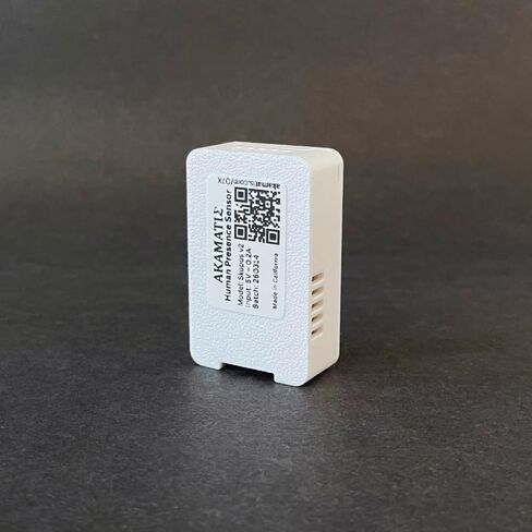 مستشعر الوجود البشري Akamatis SKOPOS V2، مستشعر حركة ذكي سلكي mmWave مع تحديد موضع المنطقة واكتشاف الأشخاص المتعددين، واي فاي 2.4 جيجا هرتز، يتطلب مساعد منزلي (أبيض، حزمة واحدة (مستشعر وحامل حائط)) in Saudi Arabia