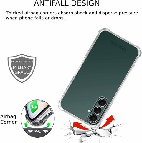 Case for Samsung Galaxy A17 with Aesthetic Design,Good Vibes Positive Quote Collage,Clear Slim Soft TPU Bumper Phone Cover,6.7"(Good,A17) in Saudi Arabia