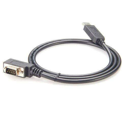 كابل محول تسلسلي USB 2.0 إلى DB9 ذكر منخفض 90 درجة مع شريحة FTDI FT232RNL موفرة للمساحة DB9 RS232 إلى منفذ USB لـ CNC وPLC وأجهزة التوجيه وماسحات الباركود وأجهزة المودم (4Pin Down، 1M/3.28FT) in Kuwait