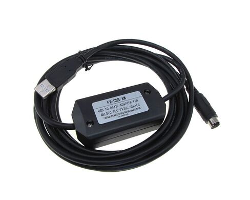 USB Programming Cable FX-USB-AW for Mitsubishi FX3U FX3GA FX3G FX3SA FX1S FX1N in Saudi Arabia