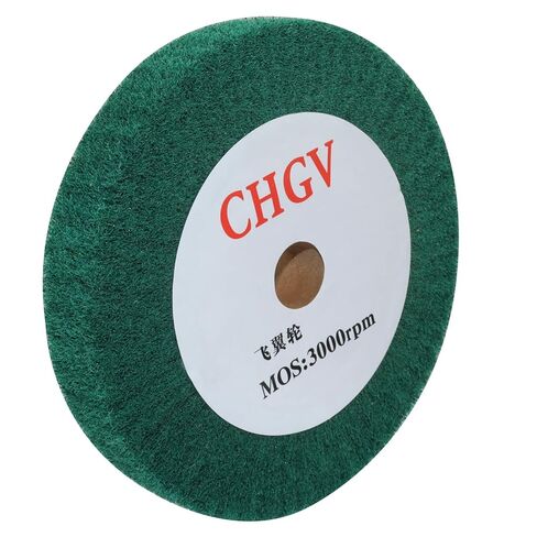 200mm x 25mm 320 Grit Polishing Burnishing Wheel, 8 Inch Bench Grinder Wheels for Buffing Out Nicks and Scratches on Metal Copper, 1" Thickness for 0.8" Arbor, Red in Saudi Arabia